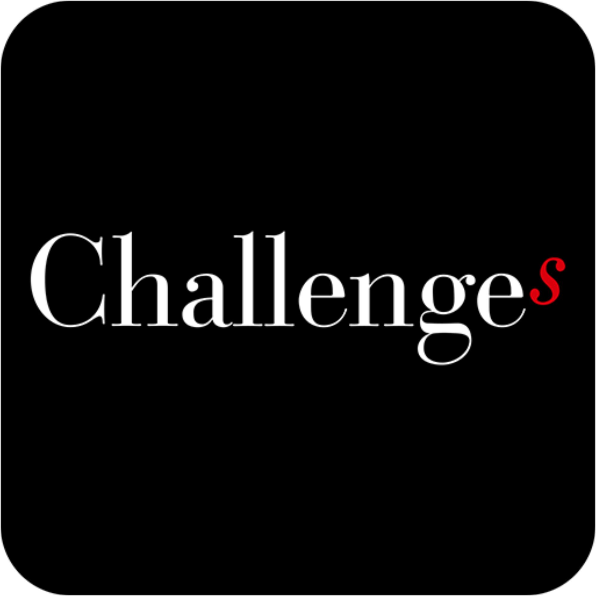 Logo de Challenges Magazine